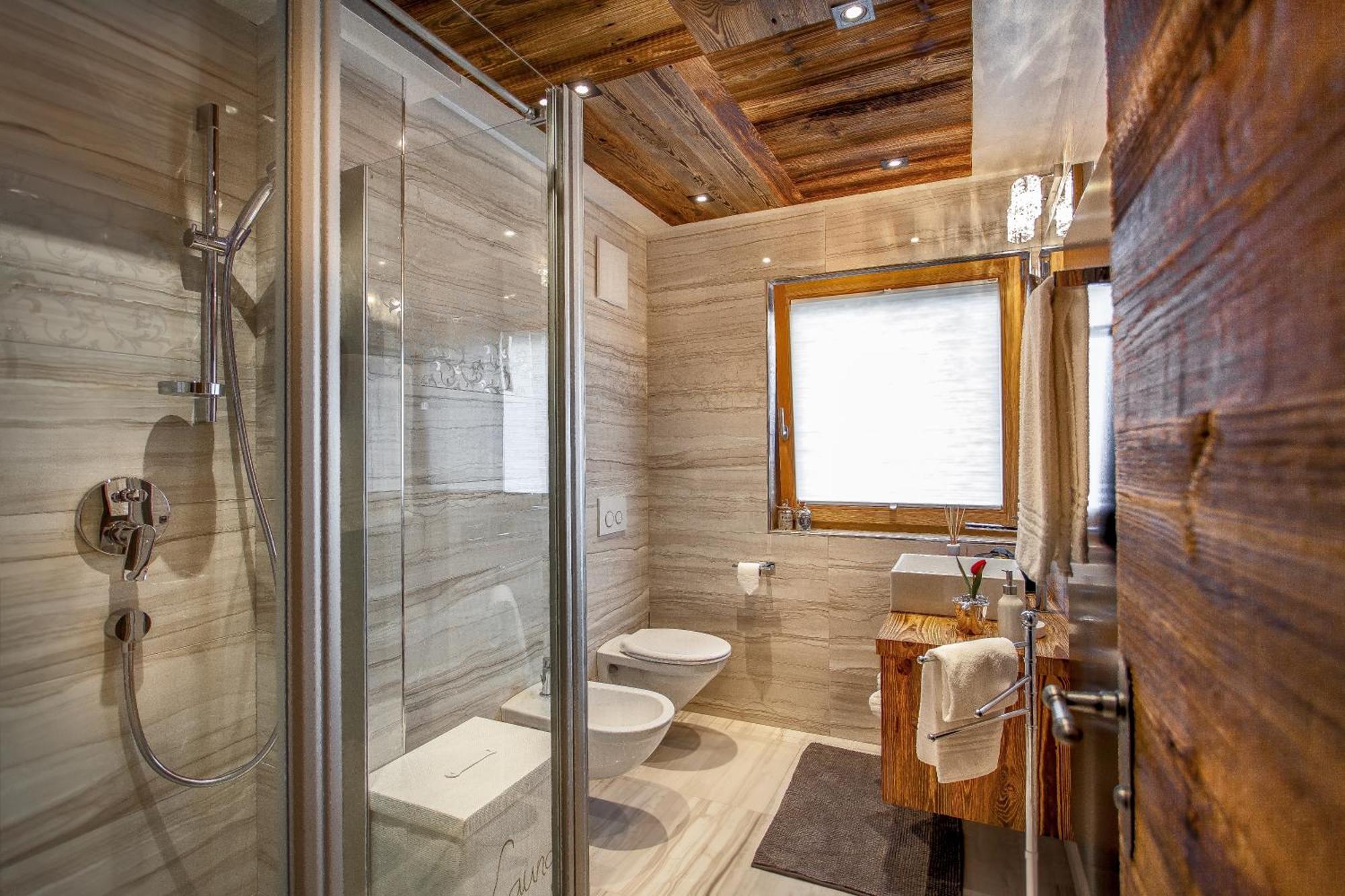 לה וילה Chalet Stefan - Apartments חדר תמונה