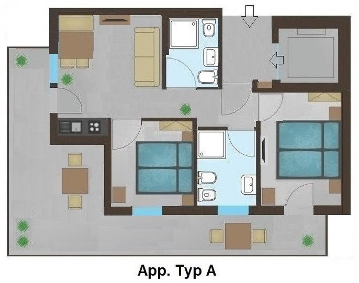 לה וילה Chalet Stefan - Apartments מראה חיצוני תמונה